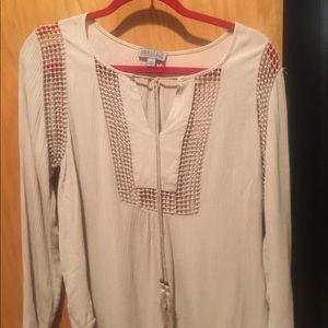 Pull Over Top With Lace